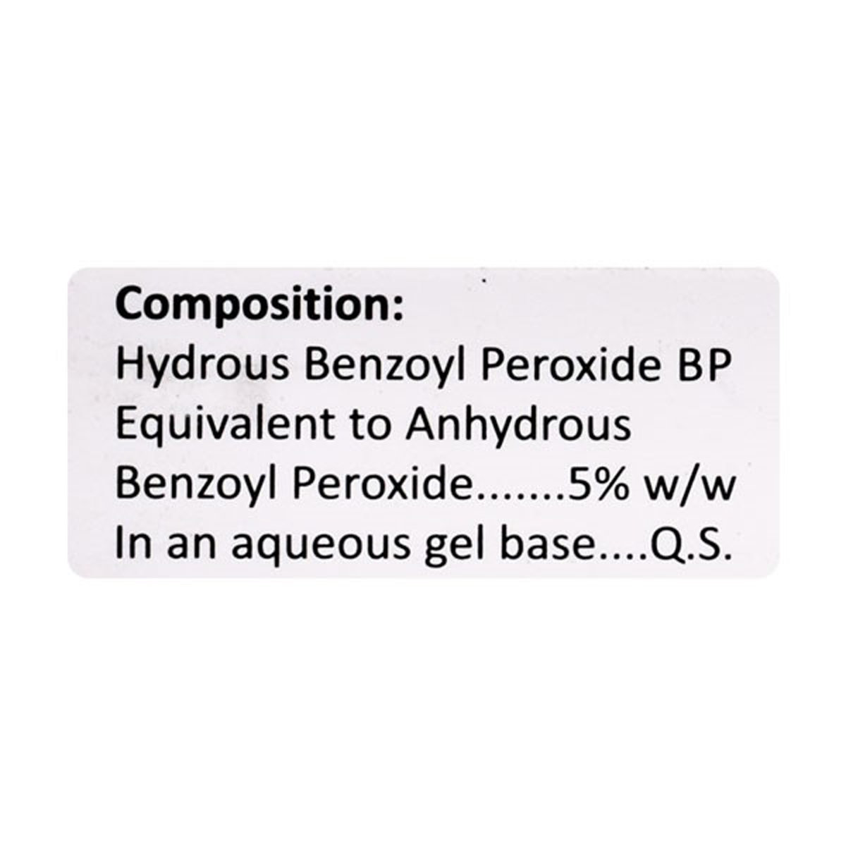 Benzonext 5% Gel 20 gm, Pack of 1 GEL Benzonext 5% Gel 20 gm, Pack of 1 GEL