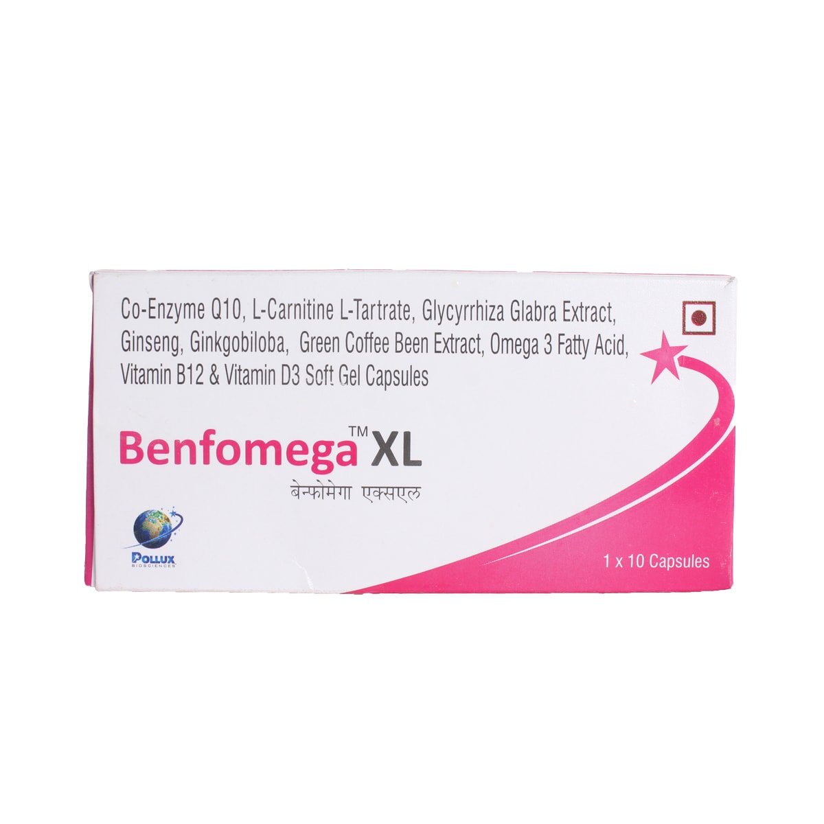 Benfomega XL Capsule 10's, Pack of 10 Benfomega XL Capsule 10's, Pack of 10