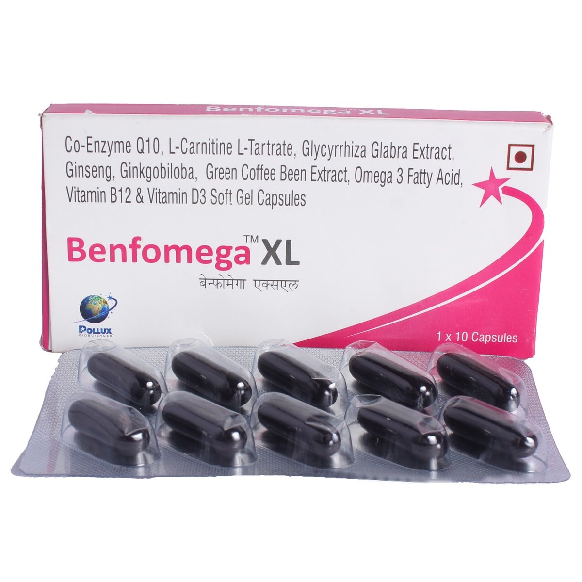 Benfomega XL Capsule 10's, Pack of 10 Benfomega XL Capsule 10's, Pack of 10