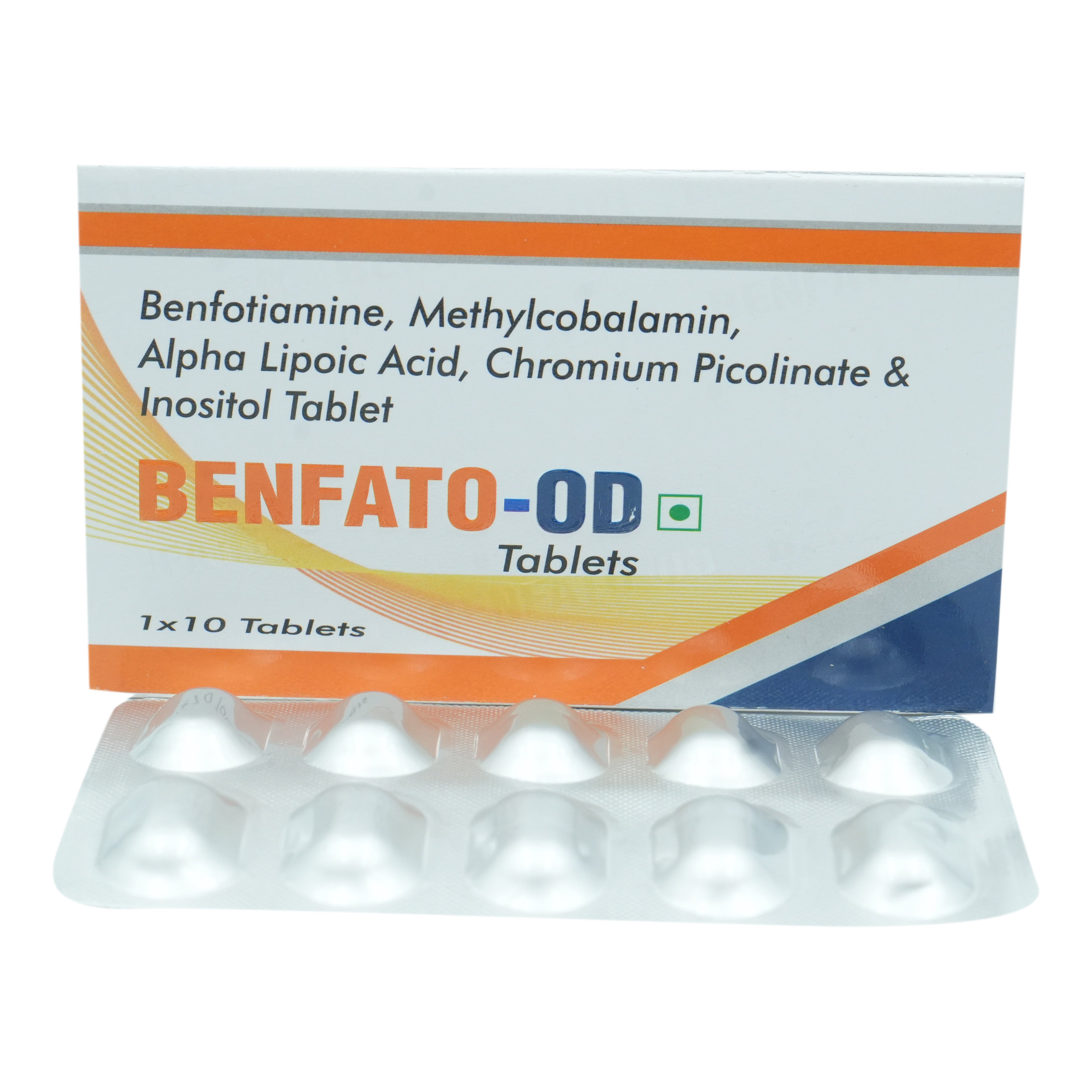 Benfato OD Tablet 10's, Pack of 10 Benfato OD Tablet 10's, Pack of 10