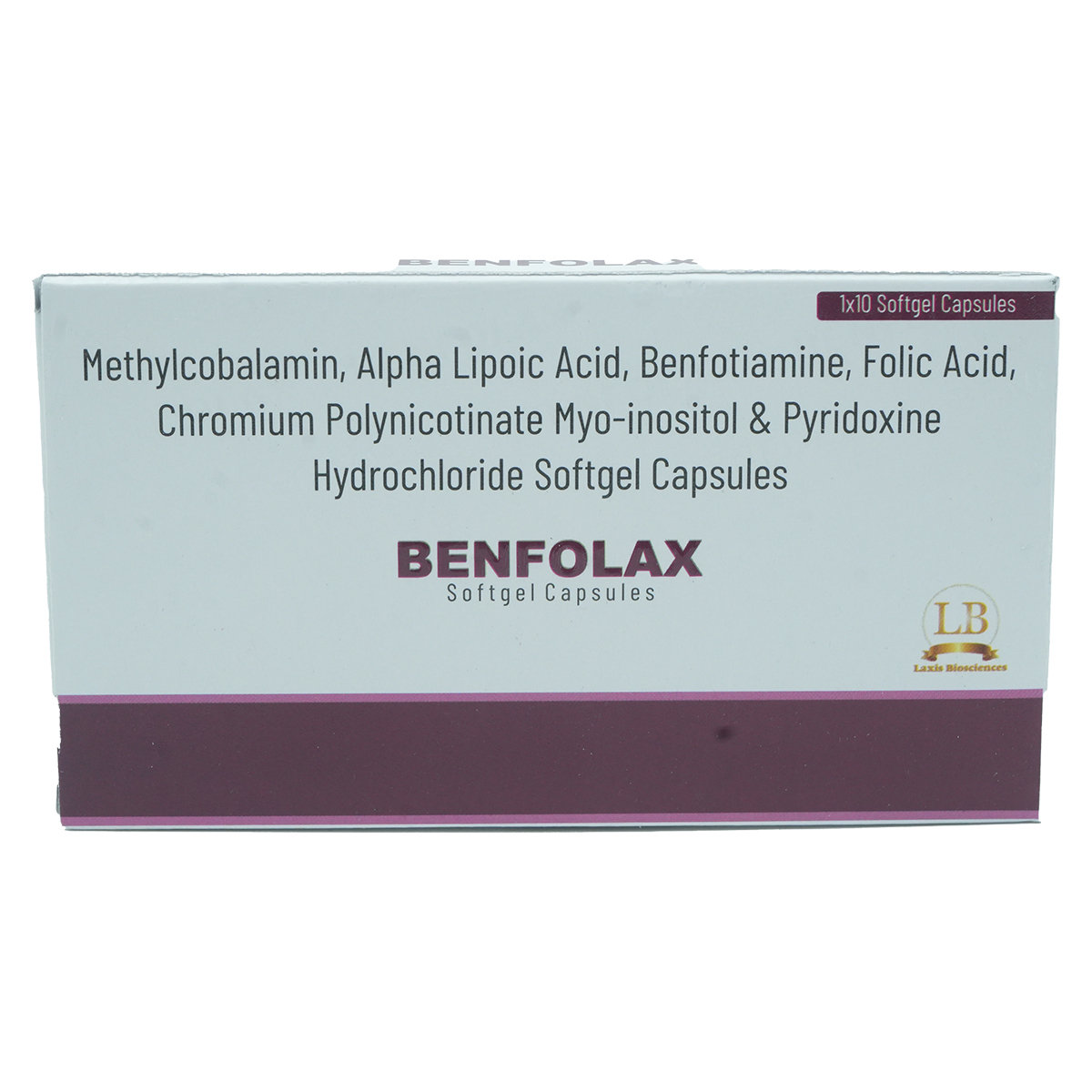 Benfolax Softgel Capsule 10's, Pack of 10 Benfolax Softgel Capsule 10's, Pack of 10