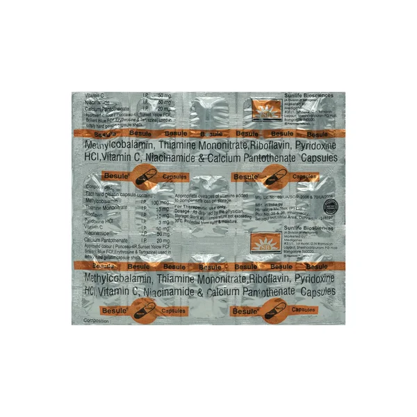 Besule Capsule 15's, Pack of 15
