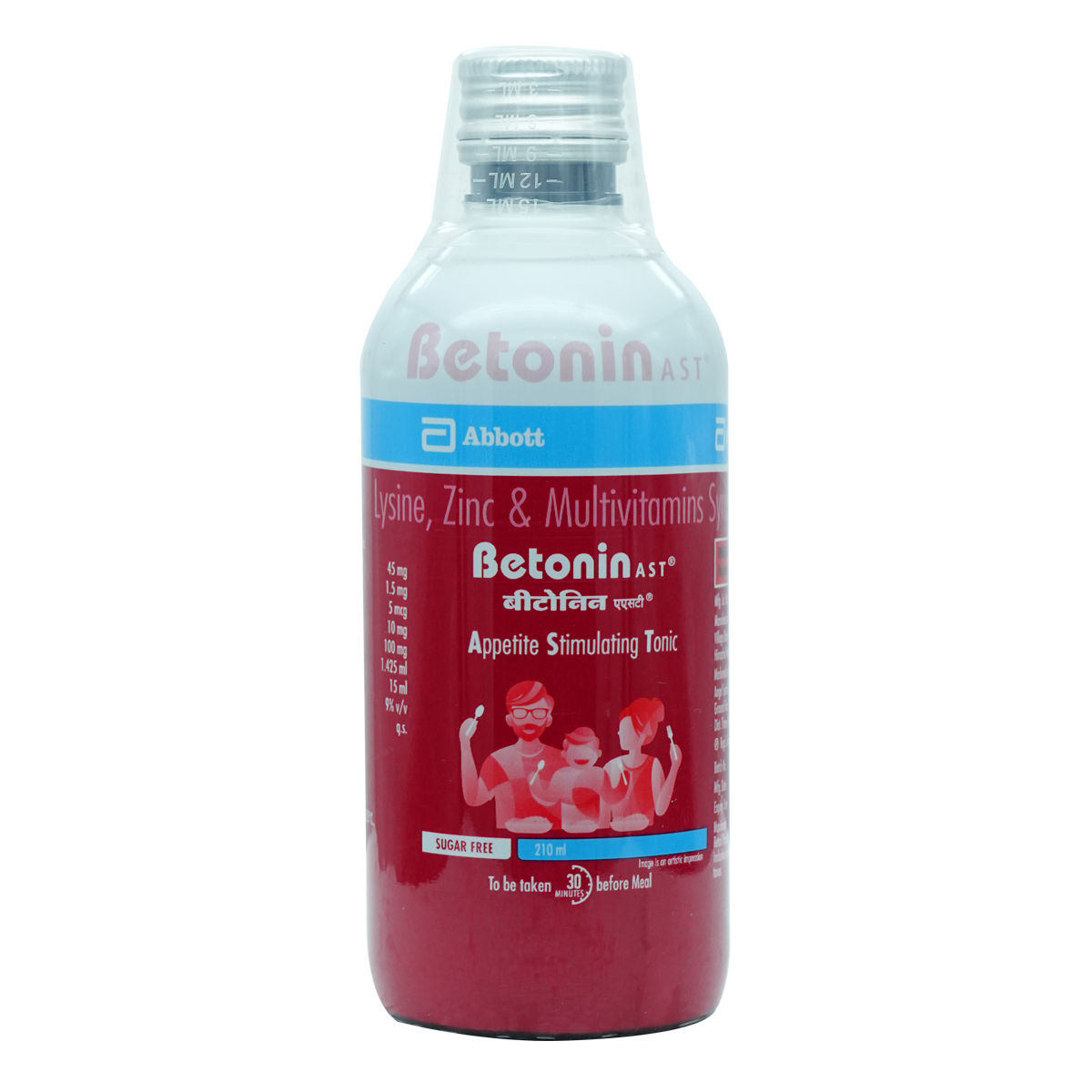 Buy Betonin AST Sugar Free Appetite Stimulating Syrup 210 ml Online