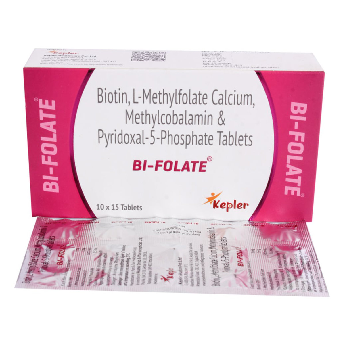 BI-Folate Tablet 15's, Pack of 15 BI-Folate Tablet 15's, Pack of 15