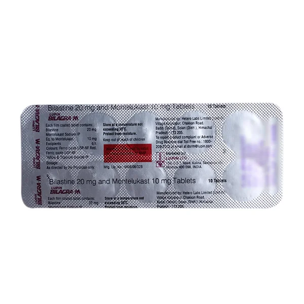 Bilagra M Tablet 10's, Pack of 10 TABLETS