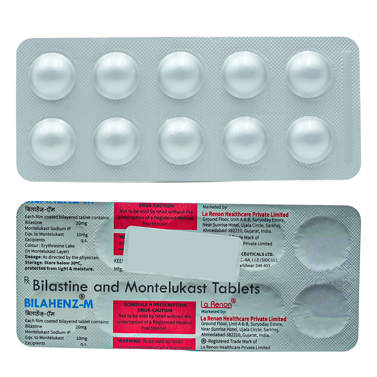 Buy Bilahenz-M Tablet 10's Online