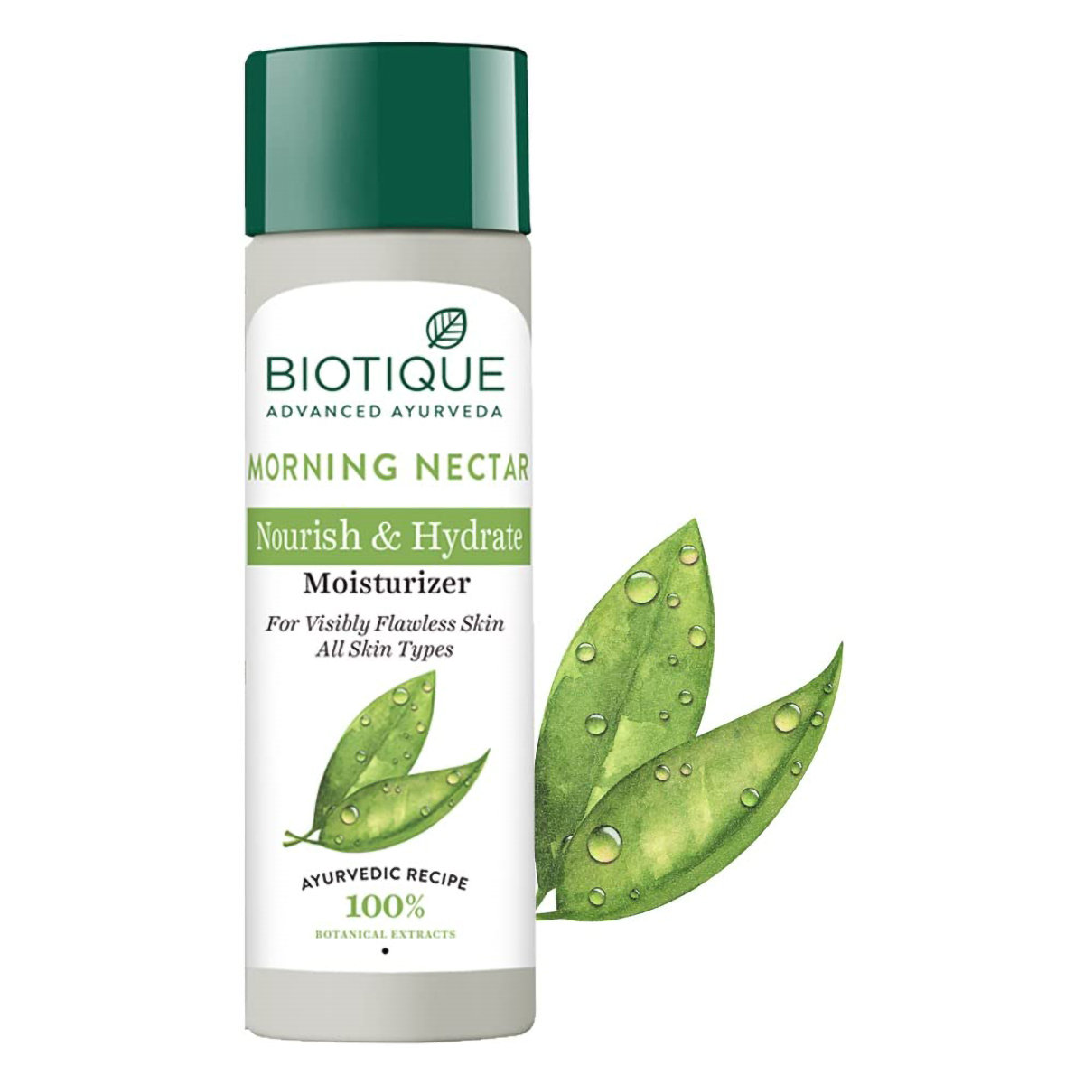 Biotique Morning Nectar Nourish & Hydrate Moisturizer 190 ml | Wild Turmeric, Ashwagandha, Neem Leaves & Ginegr | Removes Blemishes & Dark Spots | Helps In Nourishing & Hydrating | For Visibly Flawless Skin | 100% Botanical Extarct | For All Skin Type, Pack of 1 Biotique Morning Nectar Nourish & Hydrate Moisturizer 190 ml | Wild Turmeric, Ashwagandha, Neem Leaves & Ginegr | Removes Blemishes & Dark Spots | Helps In Nourishing & Hydrating | For Visibly Flawless Skin | 100% Botanical Extarct | For All Skin Type, Pack of 1