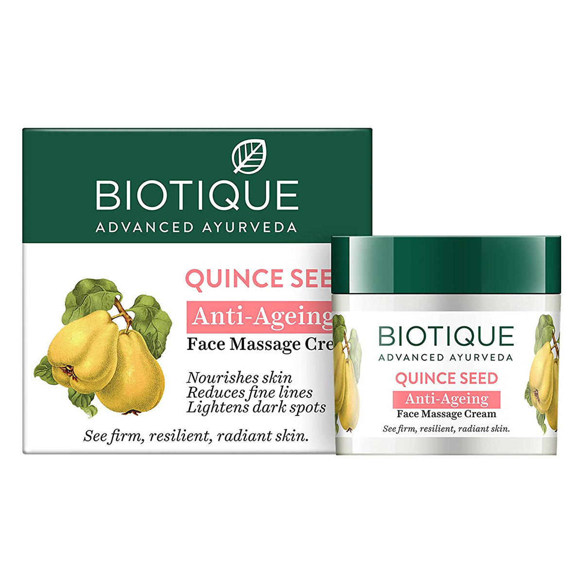 Biotique Quince Seed Nourishing Face Massage Cream, 50 gm, Pack of 1 Biotique Quince Seed Nourishing Face Massage Cream, 50 gm, Pack of 1