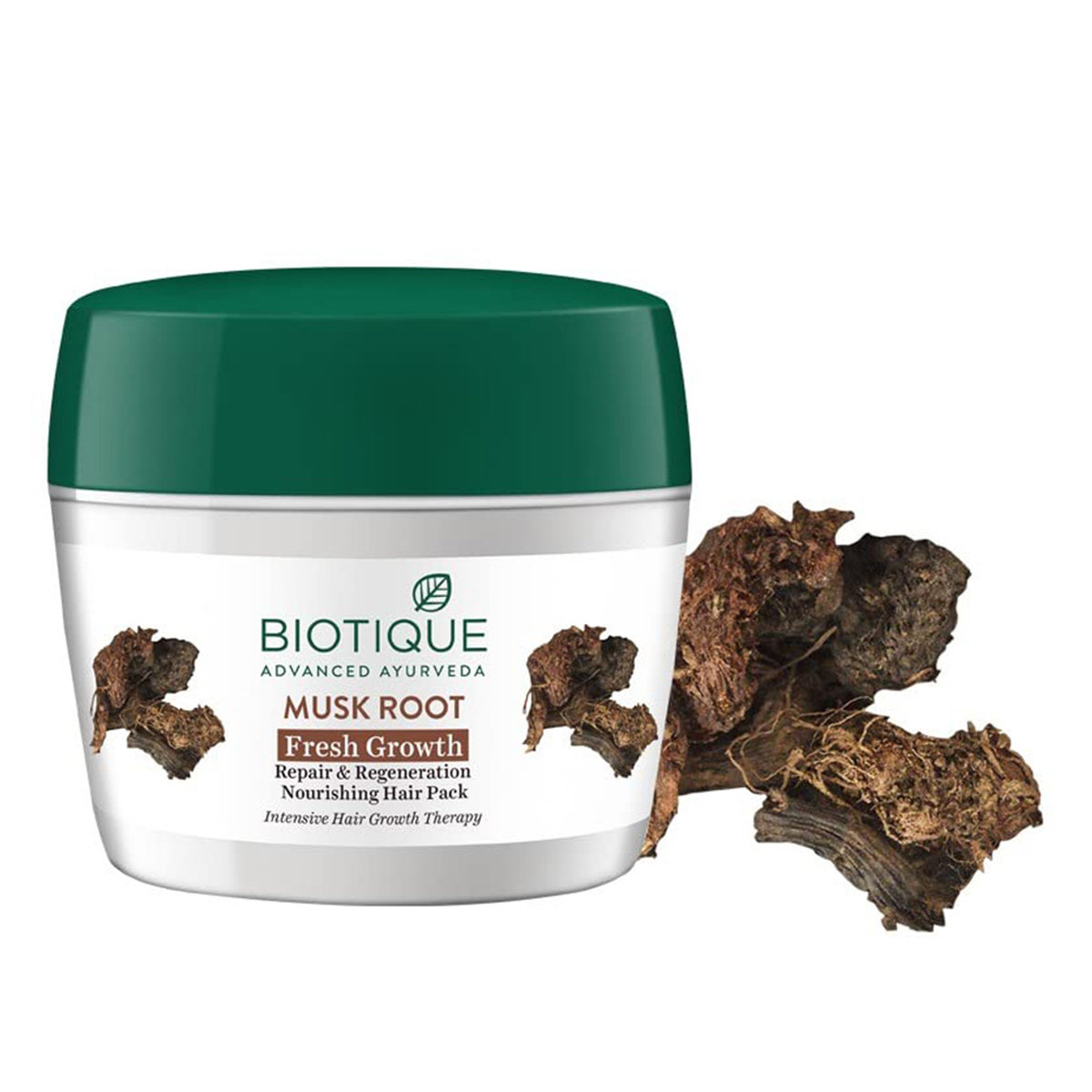 Biotique Bio Musk Root Hair Pack, 230 gm, Pack of 1 Biotique Bio Musk Root Hair Pack, 230 gm, Pack of 1