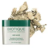 Biotique Bio Mud Youthful Firming &amp; Revitalizing Face Pack, 75 gm, Pack of 1
