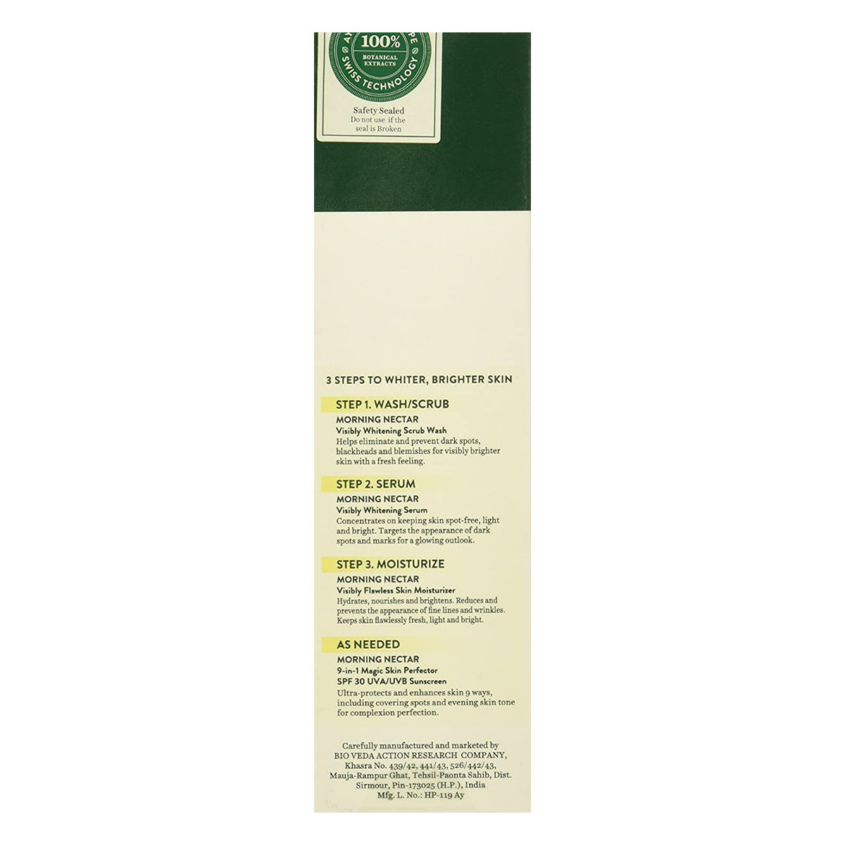 Biotique Morning Nectar Nourish & Hydrate Moisturizer 190 ml | Wild Turmeric, Ashwagandha, Neem Leaves & Ginegr | Removes Blemishes & Dark Spots | Helps In Nourishing & Hydrating | For Visibly Flawless Skin | 100% Botanical Extarct | For All Skin Type, Pack of 1 Biotique Morning Nectar Nourish & Hydrate Moisturizer 190 ml | Wild Turmeric, Ashwagandha, Neem Leaves & Ginegr | Removes Blemishes & Dark Spots | Helps In Nourishing & Hydrating | For Visibly Flawless Skin | 100% Botanical Extarct | For All Skin Type, Pack of 1