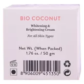 Biotique Bio Coconut Whitening &amp; Brightening Cream, 50 gm, Pack of 1