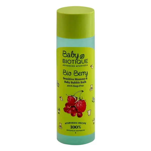 Biotique Bio Baby Berry Bubble Bath, 120 ml, Pack of 1
