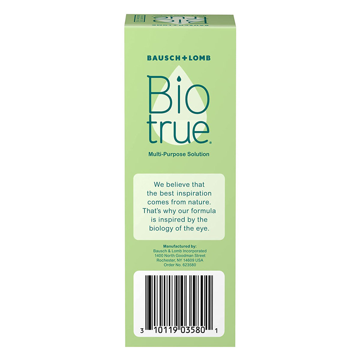 Bio True Multi-Purpose Solution 60 ml | Multi Purposes Contact Solution | For Soft Contact lenses, Pack of 1 Bio True Multi-Purpose Solution 60 ml | Multi Purposes Contact Solution | For Soft Contact lenses, Pack of 1