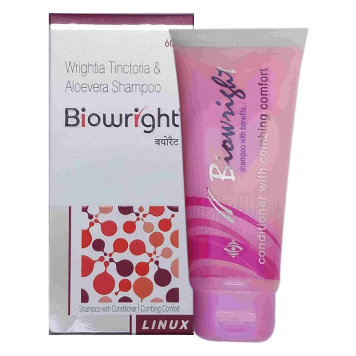 Biowright Shampoo, 60 ml, Pack of 1 Biowright Shampoo, 60 ml, Pack of 1