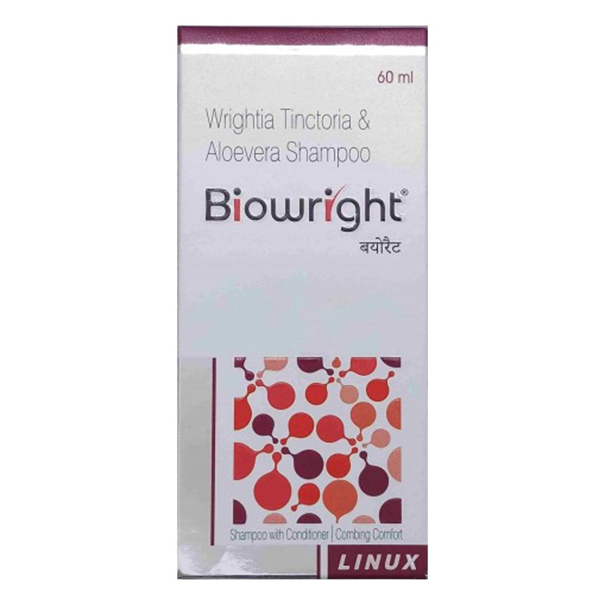 Biowright Shampoo, 60 ml, Pack of 1 Biowright Shampoo, 60 ml, Pack of 1