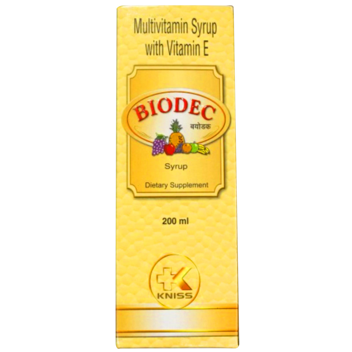 Biodec Syrup 200 ml, Pack of 1 SYRUP Biodec Syrup 200 ml, Pack of 1 SYRUP
