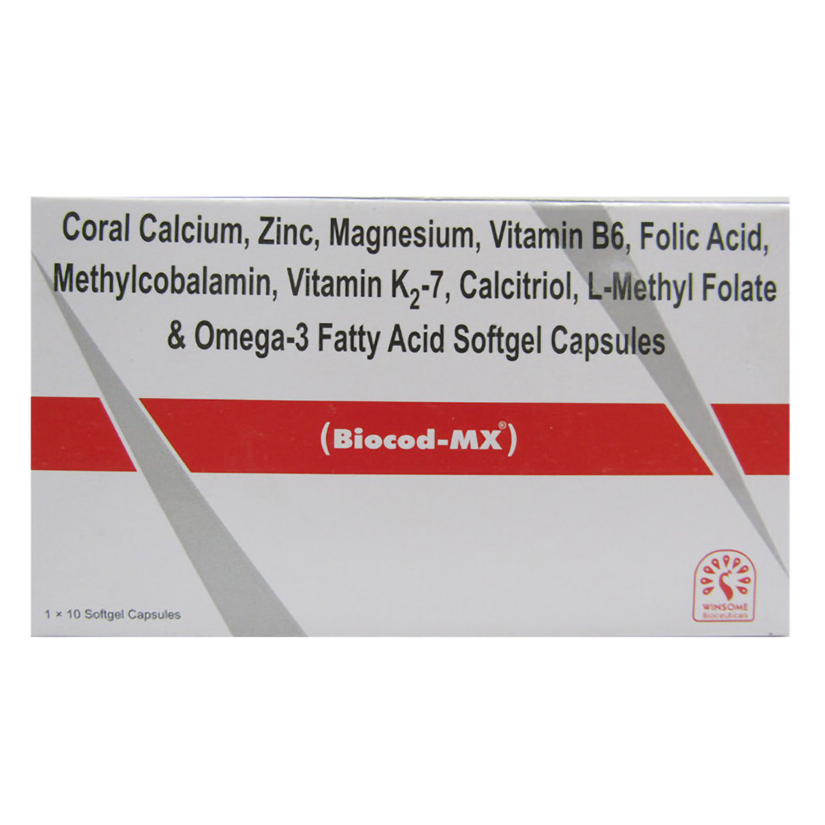 Biocod-MX Softgel Capsule 10's, Pack of 10 Biocod-MX Softgel Capsule 10's, Pack of 10