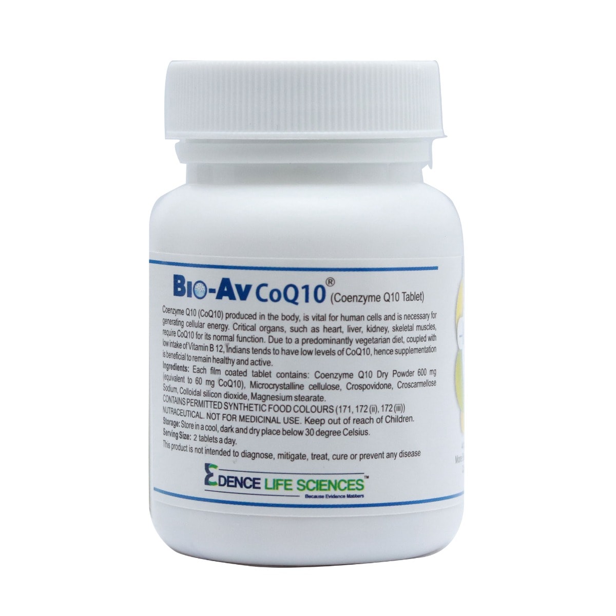 Bio-Av-Coq10 60mg Tablet 30s, Pack of 1 Tablet Bio-Av-Coq10 60mg Tablet 30s, Pack of 1 Tablet