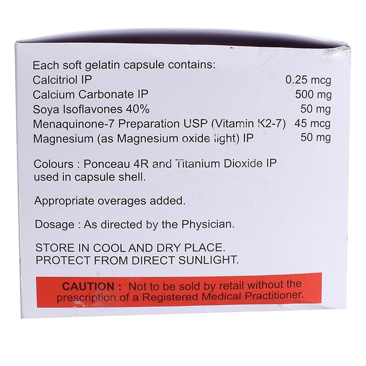 Bio-D3 Fem Capsule 15's, Pack of 15 CAPSULES Bio-D3 Fem Capsule 15's, Pack of 15 CAPSULES