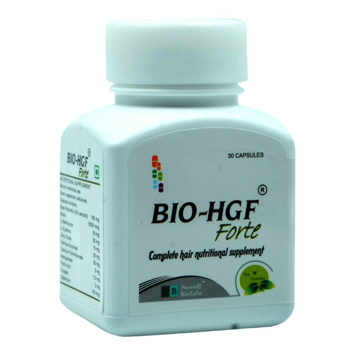Bio-HGF Forte Capsule 30's, Pack of 1 Bio-HGF Forte Capsule 30's, Pack of 1