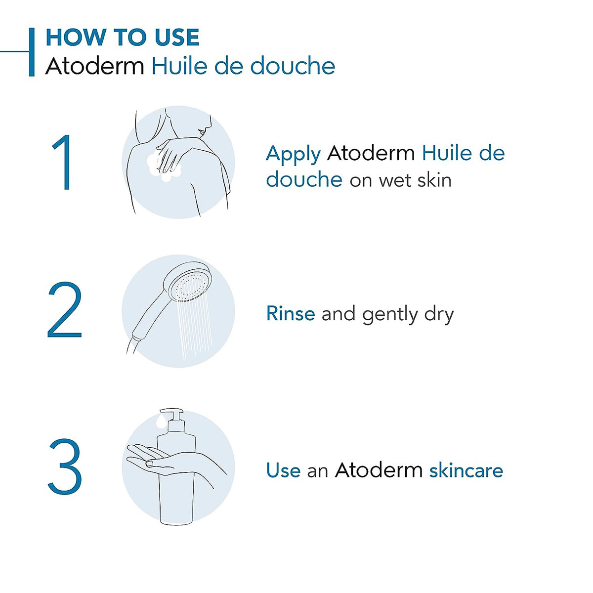 Bioderma Atoderm Huile De Douche Cleansing Oil 200 ml | Soothes Skin Irritation | 24 Hrs Of Hydration | For Face, Hands & Body | For Very Dry To Irritated Sensitive Skin, Pack of 1 Bioderma Atoderm Huile De Douche Cleansing Oil 200 ml | Soothes Skin Irritation | 24 Hrs Of Hydration | For Face, Hands & Body | For Very Dry To Irritated Sensitive Skin, Pack of 1