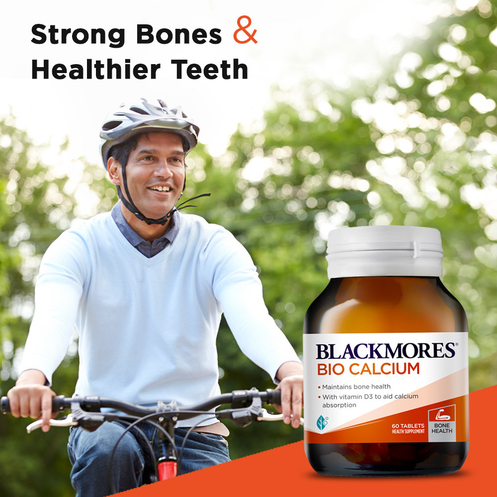 Blackmores Bio Calcium for Bone Health, 60 Tablets, Pack of 1 Blackmores Bio Calcium for Bone Health, 60 Tablets, Pack of 1