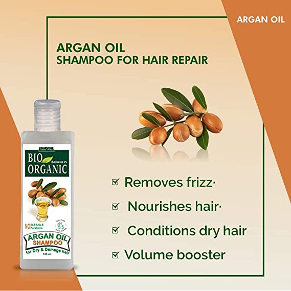 Indus Valley Bio Organic pH 5.5 Argan Oil Shampoo, 100 ml, Pack of 1 Indus Valley Bio Organic pH 5.5 Argan Oil Shampoo, 100 ml, Pack of 1