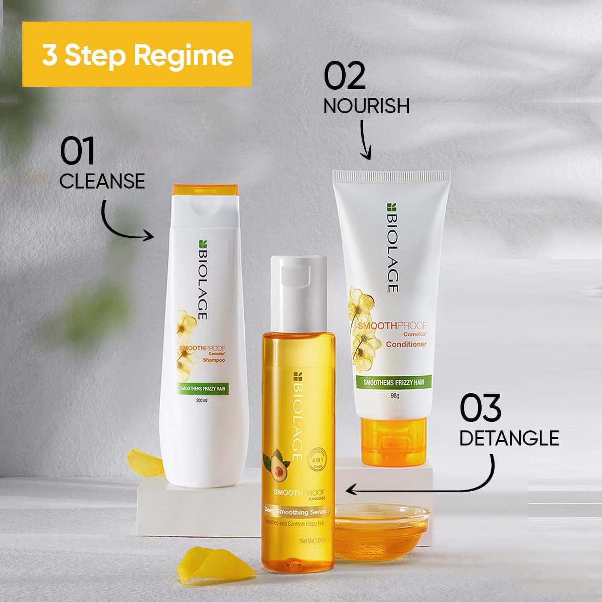 Biolage Smoothproof Camellia Conditioner, 98 gm, Pack of 1 Biolage Smoothproof Camellia Conditioner, 98 gm, Pack of 1