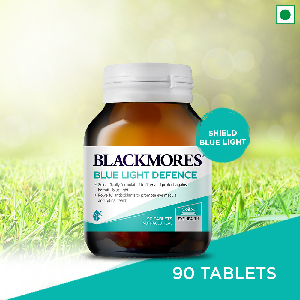 Blackmores Blue Light Defence for Eye Health, 90 Tablets, Pack of 1 Blackmores Blue Light Defence for Eye Health, 90 Tablets, Pack of 1