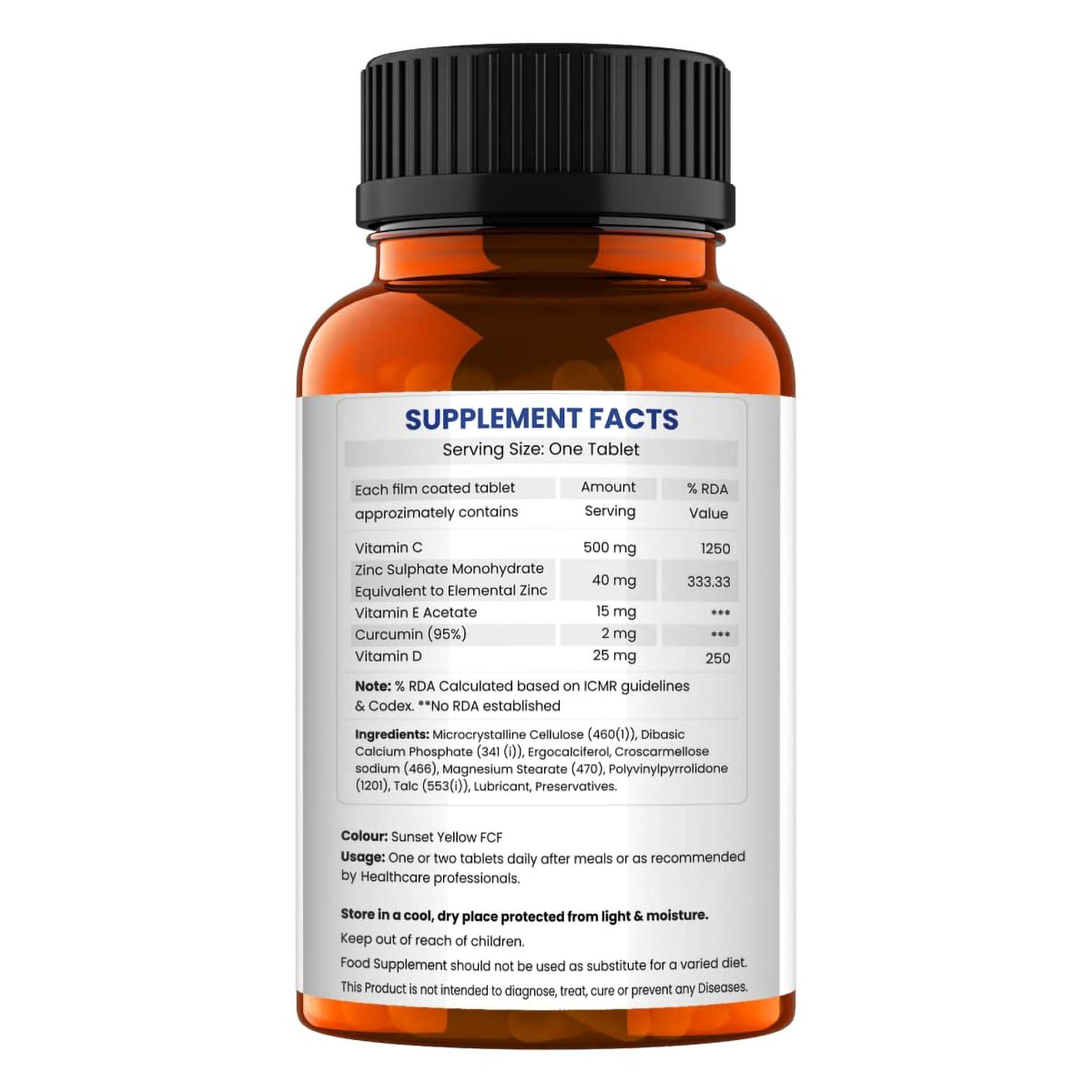 Blubein Vitamin C++ Daily Immunity Enhancer, 60 Tablets, Pack of 1 Blubein Vitamin C++ Daily Immunity Enhancer, 60 Tablets, Pack of 1