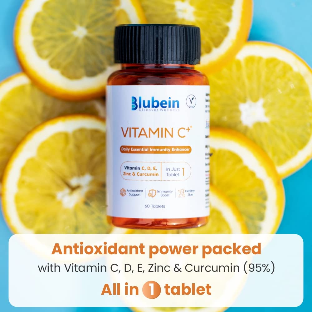 Blubein Vitamin C++ Daily Immunity Enhancer, 60 Tablets, Pack of 1 Blubein Vitamin C++ Daily Immunity Enhancer, 60 Tablets, Pack of 1