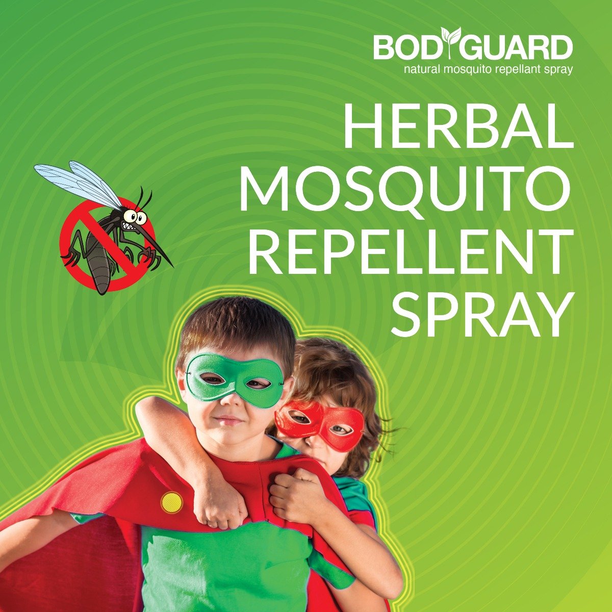 Bodyguard Herbal Mosquito Repellent Spray, 100 ml, Pack of 1 Bodyguard Herbal Mosquito Repellent Spray, 100 ml, Pack of 1