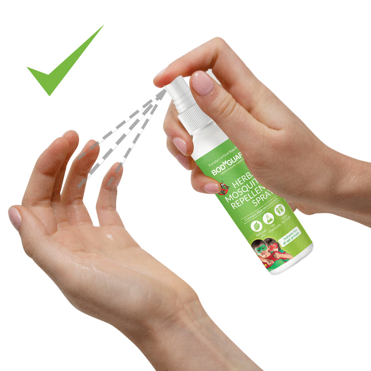 Bodyguard Herbal Mosquito Repellent Spray, 100 ml, Pack of 1 Bodyguard Herbal Mosquito Repellent Spray, 100 ml, Pack of 1