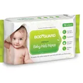 BodyGuard Premium Baby Wet Wipes, 72 Count, Pack of 1