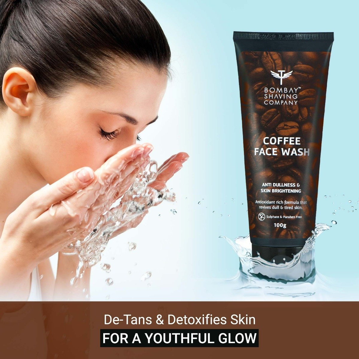 Bombay Shaving Company Coffee Face Wash 100 gm | Coffee Extract | Revives Dull & Tired Skin | Lightens Age Spots & Tanning | Brightens & Hydrates Skin | For All Skin Type, Pack of 1 Bombay Shaving Company Coffee Face Wash 100 gm | Coffee Extract | Revives Dull & Tired Skin | Lightens Age Spots & Tanning | Brightens & Hydrates Skin | For All Skin Type, Pack of 1