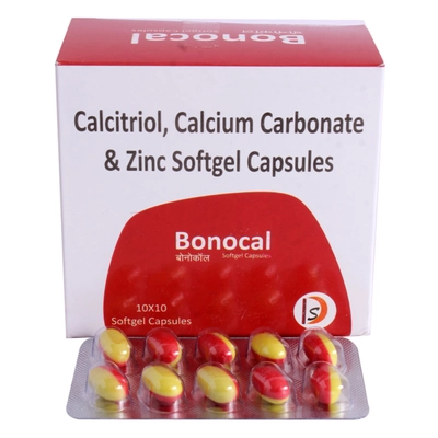 Bonocal Soft Gelatin Capsule 10's, Pack of 10 CapsuleS