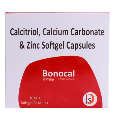 Bonocal Soft Gelatin Capsule 10's, Pack of 10 CapsuleS