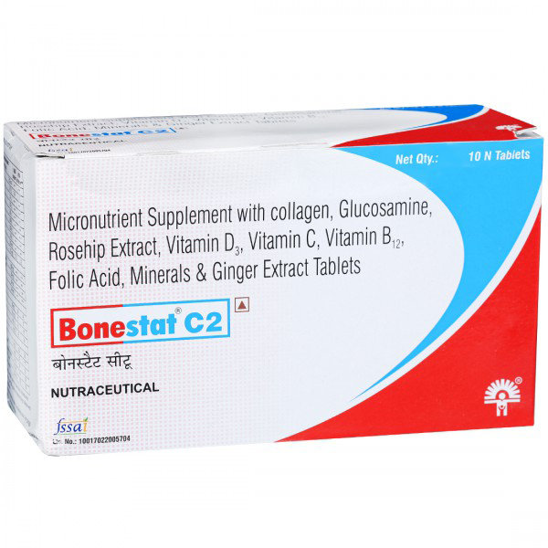 Bonestat C2 Tablet 10's, Pack of 10 Bonestat C2 Tablet 10's, Pack of 10