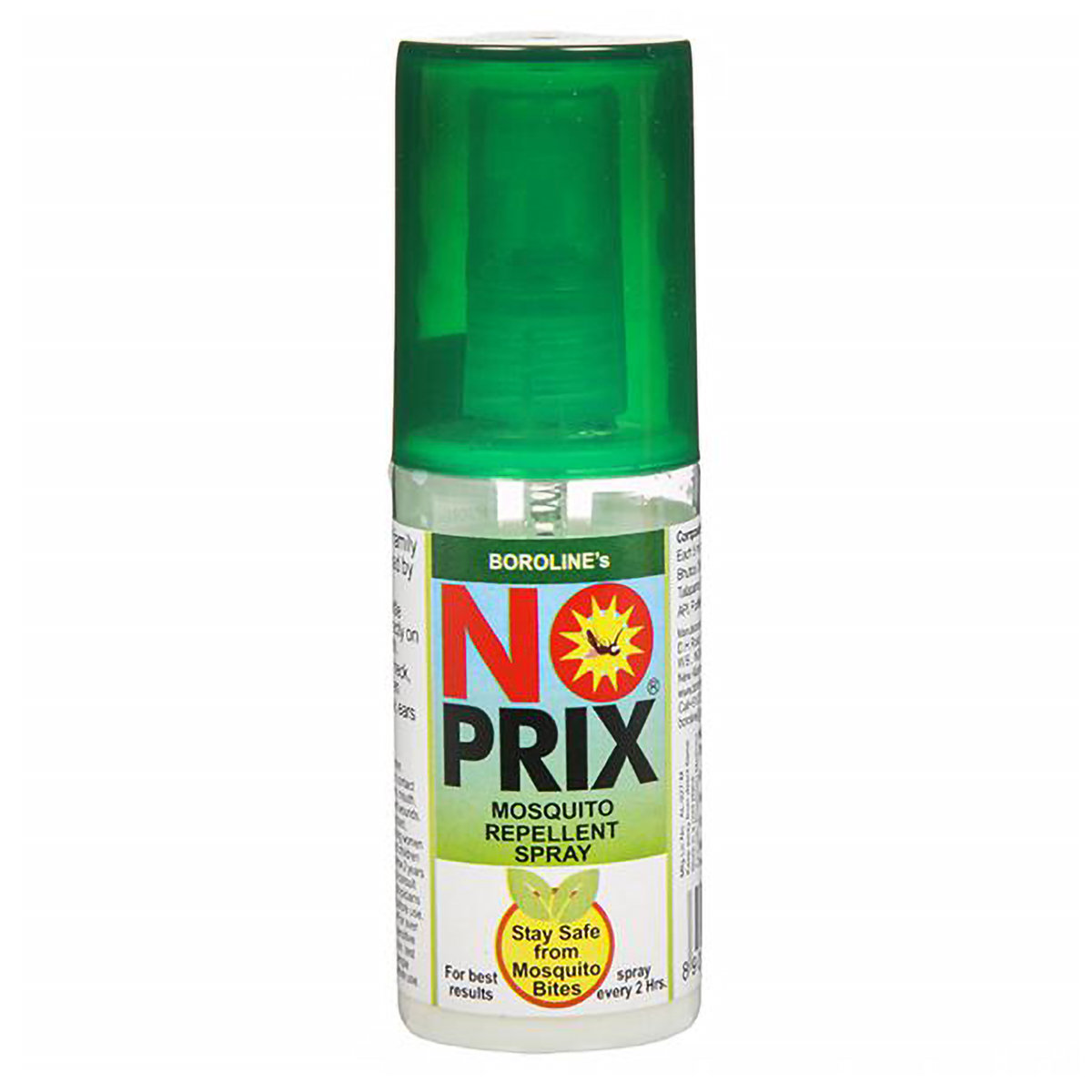 Boroline's No Prix Mosquito Repellent Spray, 30 ml, Pack of 1 Boroline's No Prix Mosquito Repellent Spray, 30 ml, Pack of 1