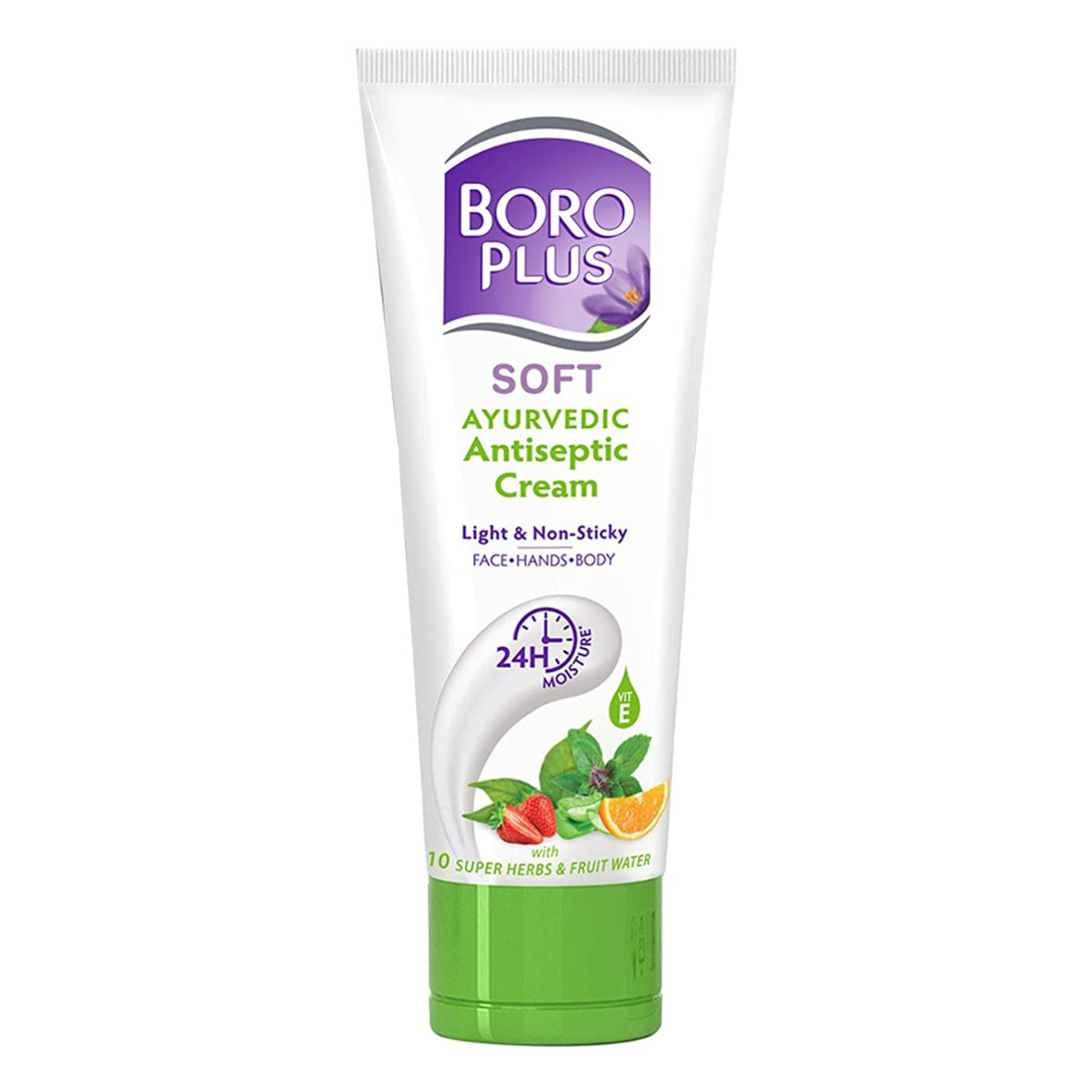 Boroplus Soft Antiseptic Cream 100 ml| Light & Non-sticky | Provides 24 hour moisturisation|Ayurvedic Cream for all seasons| Moisturises Dry Skin| 10 Natural Ingredients|Vitamin E | With Fruit Water and 10 Super Herbs, Pack of 1 Boroplus Soft Antiseptic Cream 100 ml| Light & Non-sticky | Provides 24 hour moisturisation|Ayurvedic Cream for all seasons| Moisturises Dry Skin| 10 Natural Ingredients|Vitamin E | With Fruit Water and 10 Super Herbs, Pack of 1