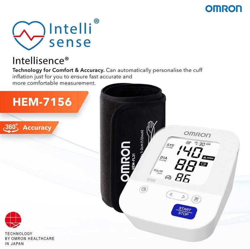 Omron Blood Pressure Monitor HEM-7156, 1 Count, Pack of 1 Omron Blood Pressure Monitor HEM-7156, 1 Count, Pack of 1