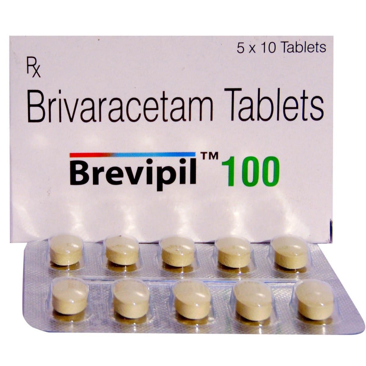 Brevipil 100 Tablet 10's, Pack of 10 TabletS Brevipil 100 Tablet 10's, Pack of 10 TabletS