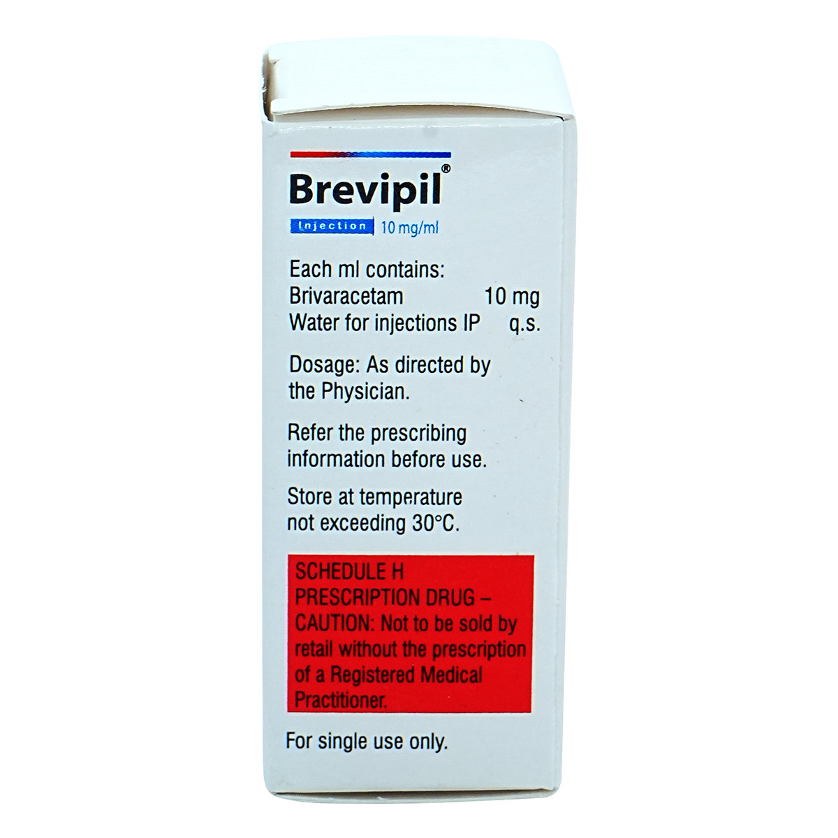 BREVIPIL 10MG INJECTION 5ML, Pack of 1 INJECTION BREVIPIL 10MG INJECTION 5ML, Pack of 1 INJECTION