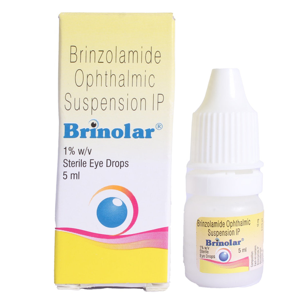 Brinolar 1% Eye Drops 5 ml, Pack of 1 Eye Drops Brinolar 1% Eye Drops 5 ml, Pack of 1 Eye Drops