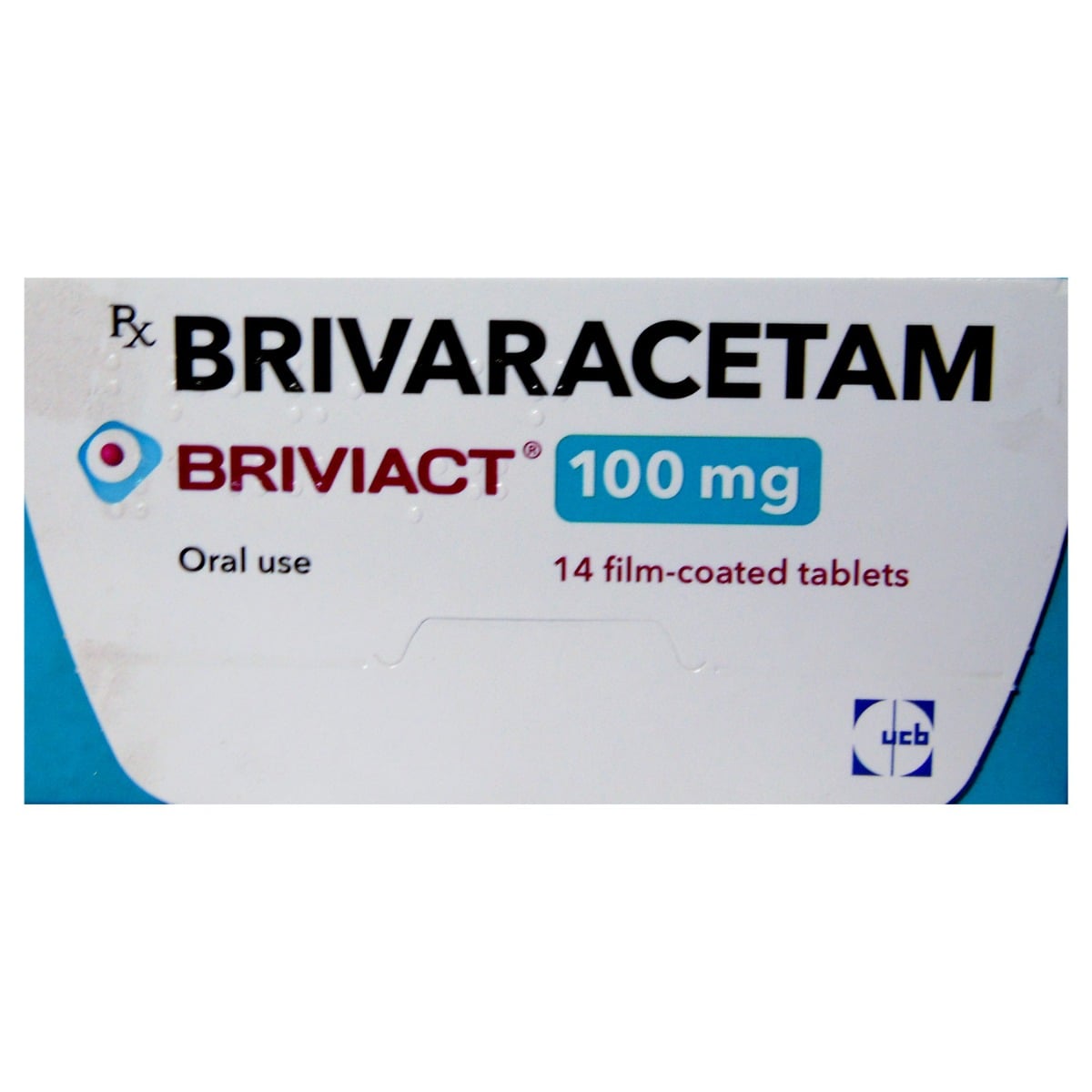 Briviact 100 mg Tablet 14's, Pack of 14 TABLETS Briviact 100 mg Tablet 14's, Pack of 14 TABLETS