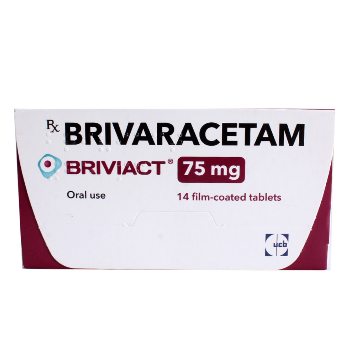 Briviact 75 mg Tablet 14's, Pack of 14 TabletS Briviact 75 mg Tablet 14's, Pack of 14 TabletS