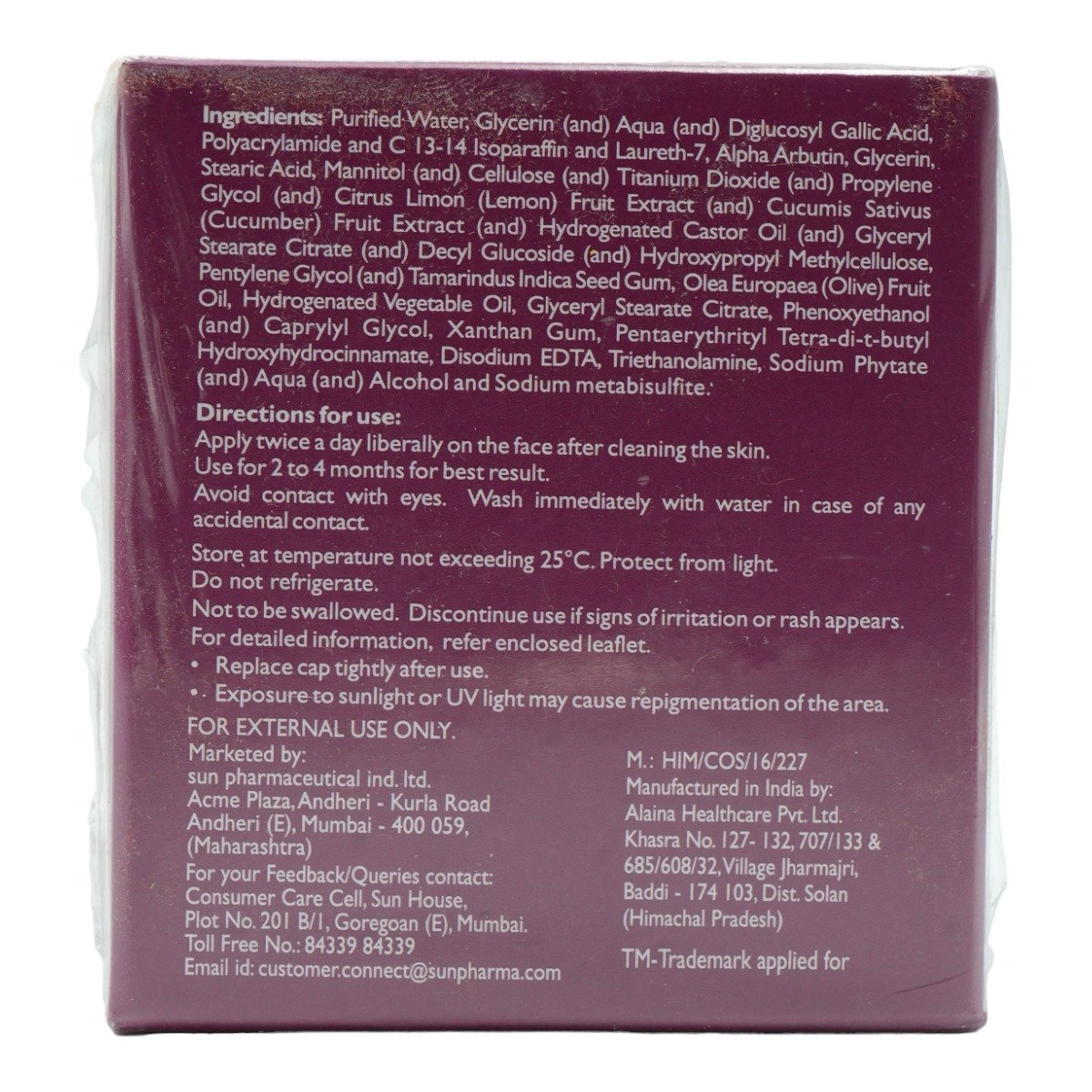 Bristaa Intense Cream 20 gm | Skin Brightening Cream | Steroid Free, Pack of 1 Bristaa Intense Cream 20 gm | Skin Brightening Cream | Steroid Free, Pack of 1