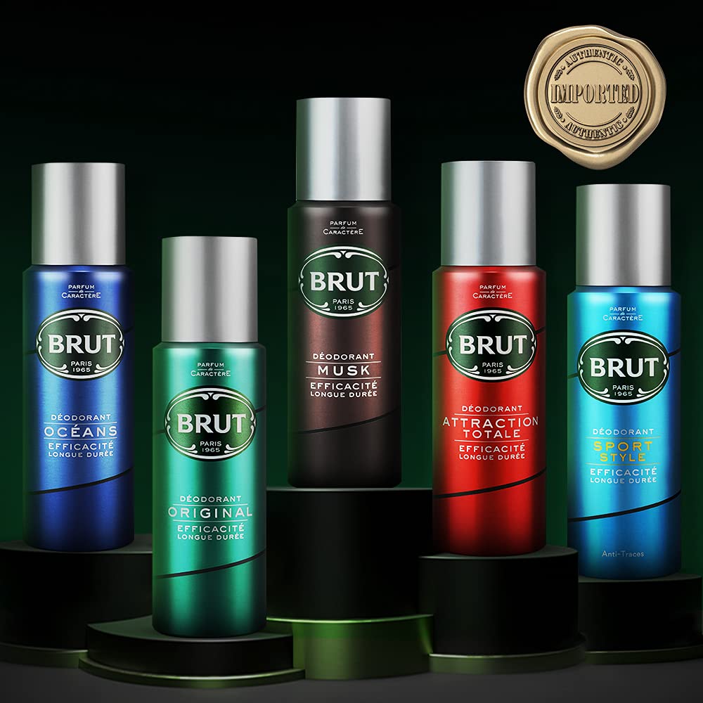 Brut Musk Deodorant, 200 ml, Pack of 1 Brut Musk Deodorant, 200 ml, Pack of 1