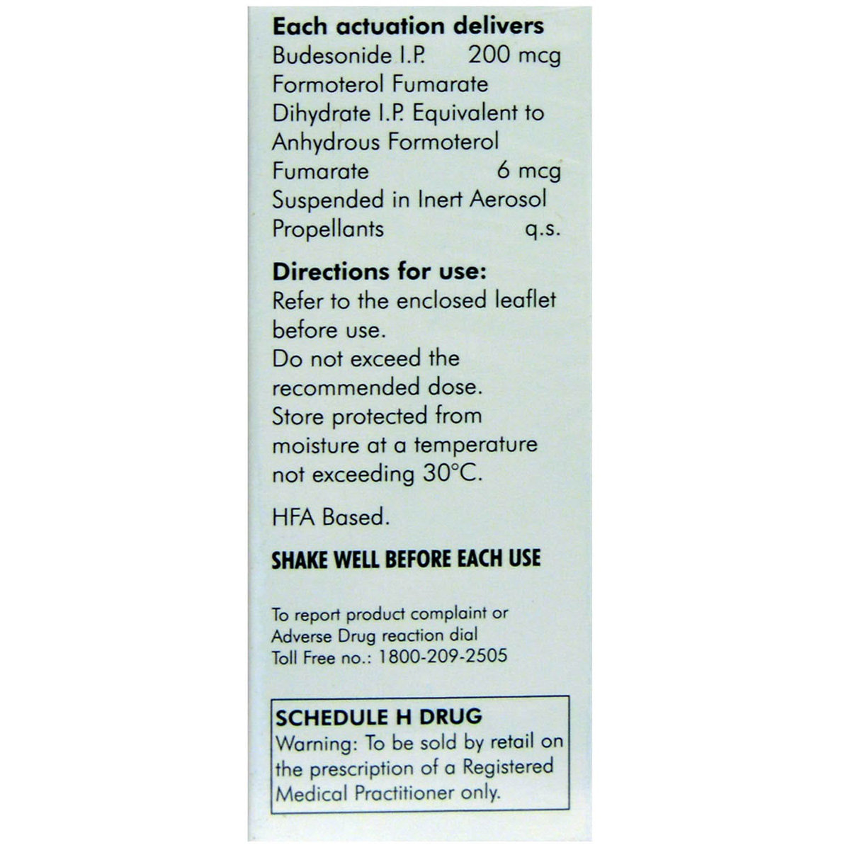 Budamate 200 Transhaler 120 mdi, Pack of 1 INHALER Budamate 200 Transhaler 120 mdi, Pack of 1 INHALER
